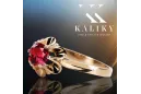 Ruby Original Vintage 14K Rose Gold Ring Vintage craft vrc004r