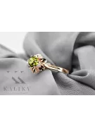 Vintage Jewlery Ring gelb Peridot Original Vintage 14K Rose Gold vrc004r