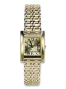 Gold men's watch Geneve ★ zlotychlopak.pl ★ Gold purity 585 333 Low Price!