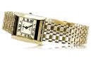 Gold men's watch Geneve ★ zlotychlopak.pl ★ Gold purity 585 333 Low Price!