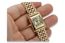 14K Gold Rectangular Women's Watch lw036ydgb&lbw002y