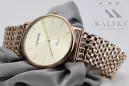 Gold men's watch Geneve ★ zlotychlopak.pl ★ Gold purity 585 333 Low Price!