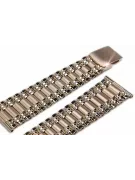 Vintage rose pink 14k 585 gold man's watch bracelet mbw009r