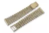 14K желто-золотые мужские часы браслет, mbw004y