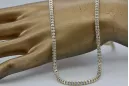 Two colors 14k Gold unique Fantazy chain Excellent! cc069yw