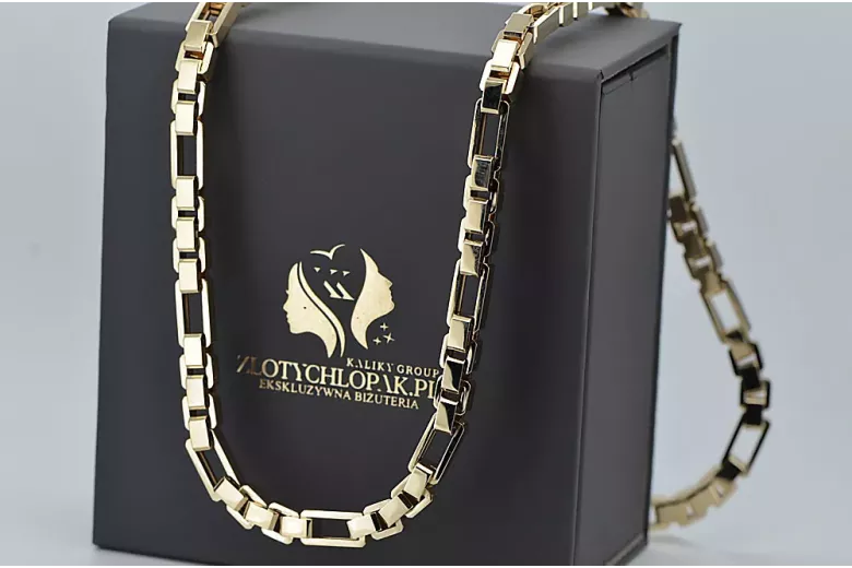 Unique 14k Gold anchor chain new model Excellent! cc067y