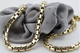 Unique 14k Chaîne d'ancrage d'or nouveau modèle Excellent! cc068y