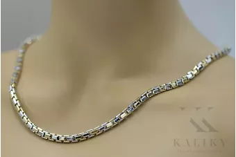 Два цвета 14k Золотая уникальная якорная цепь новой модели Excellent! cc068yw