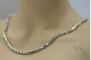 Two colors 14k Gold unique anchor chain new model Excellent! cc068yw