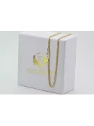 Yellow rose gold chain ★ russiangold.com ★ Gold 585 333 Low price