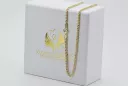 Yellow rose gold chain ★ russiangold.com ★ Gold 585 333 Low price