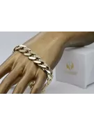 Yellow rose gold bracelet ★ russiangold.com ★ Gold 585 333 Low price