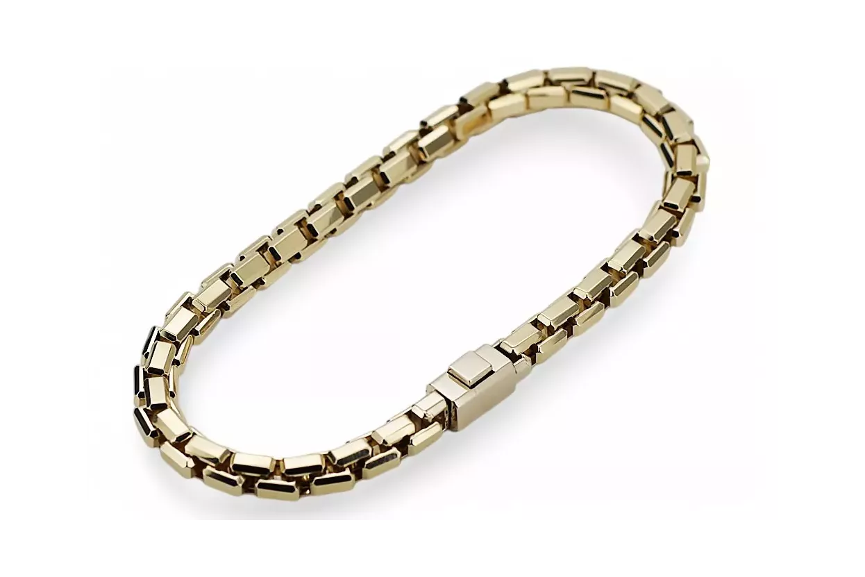 Bracelet en or rose jaune ★ russiangold.com ★ Gold 585 333 Prix bas