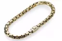 Yellow rose gold bracelet ★ russiangold.com ★ Gold 585 333 Low price