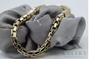 Yellow rose gold bracelet ★ russiangold.com ★ Gold 585 333 Low price