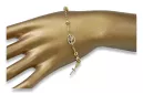 Yellow rose gold rosary bracelet★ russiangold.com ★ Gold 585 333 Low price