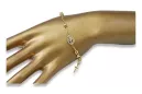 Yellow rose gold rosary bracelet★ russiangold.com ★ Gold 585 333 Low price