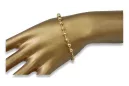 Yellow rose gold rosary bracelet★ russiangold.com ★ Gold 585 333 Low price