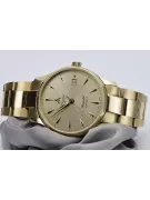 Gold men's watch Geneve ★ zlotychlopak.pl ★ Gold purity 585 333 Low Price!