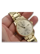 Gold men's watch Geneve ★ zlotychlopak.pl ★ Gold purity 585 333 Low Price!