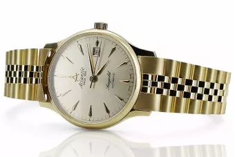 Reloj para hombres de oro Geneve ★ https://zlotychlopak.pl/es/ ★ Pureza de oro 585 333 Precio bajo!