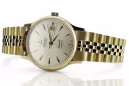 Gold men's watch Geneve ★ zlotychlopak.pl ★ Gold purity 585 333 Low Price!