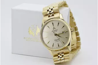 Reloj para hombres de oro Geneve ★ https://zlotychlopak.pl/es/ ★ Pureza de oro 585 333 Precio bajo!
