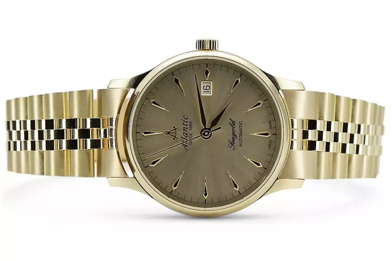 Montre hommes d'or Geneve ★ https://zlotychlopak.pl/fr/ ★ Pureté d'or 585 333 Low Price!