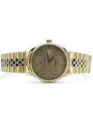 Gold men's watch Geneve ★ zlotychlopak.pl ★ Gold purity 585 333 Low Price!