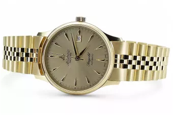 Reloj para hombres de oro Geneve ★ https://zlotychlopak.pl/es/ ★ Pureza de oro 585 333 Precio bajo!