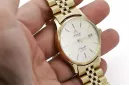 Gold men's watch Geneve ★ zlotychlopak.pl ★ Gold purity 585 333 Low Price!