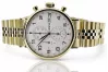 14k 585 yellow gold men's Geneve watch mw053y&mbw022y