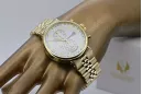 Gold men's watch Geneve ★ zlotychlopak.pl ★ Gold purity 585 333 Low Price!