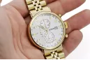 Gold men's watch Geneve ★ zlotychlopak.pl ★ Gold purity 585 333 Low Price!