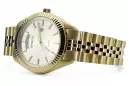 Gold men's watch Geneve ★ zlotychlopak.pl ★ Gold purity 585 333 Low Price!