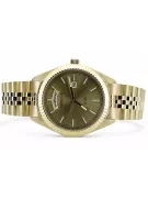 Gold men's watch Geneve ★ zlotychlopak.pl ★ Gold purity 585 333 Low Price!