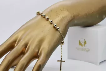 Bracelet★ chapelet en or rose jaune russiangold.com ★ or 585 333 Prix bas