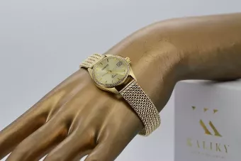 Złoty zegarek męski Geneve ★ zlotychlopak.pl ★ Próba złota 585 333 Niska cena!