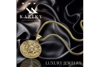 Златна висулка висулка ★ zlotychlopak.pl ★ Златен отличителен белег 585 333 ниска цена