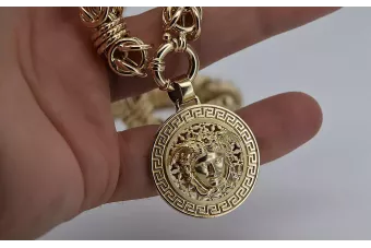 Золота підвіска ручна ручка ★ Zlotychlopak.pl ★ Gold hallmark 585 333 низька ціна