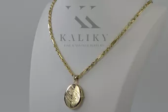 Кулон ★ золотий zlotychlopak.pl ★ золота візитна марка 585 333 низька ціна