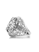 Inel sovietic rusesc din aur 585 trandafir 14k alexandrit rubin smarald safir zircon vrc014