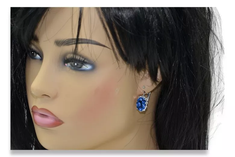 Russe soviétique 925 argent sterling Alexandrite Rubis Émeraude Saphir Aigue-marine Zircon ... Boucles d’oreilles VEC079S Russe soviétique 925 argent sterling Alexandrite Rubis Émeraude Saphir Aigue-marine Zircon ... Boucles d’oreilles VEC079S
