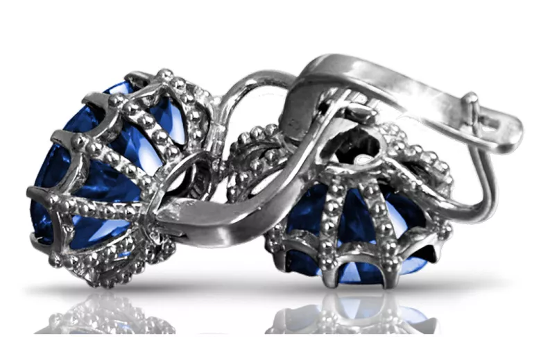 Russe soviétique 925 argent sterling Alexandrite Rubis Émeraude Saphir Aigue-marine Zircon ... Boucles d’oreilles VEC079S Russe soviétique 925 argent sterling Alexandrite Rubis Émeraude Saphir Aigue-marine Zircon ... Boucles d’oreilles VEC079S