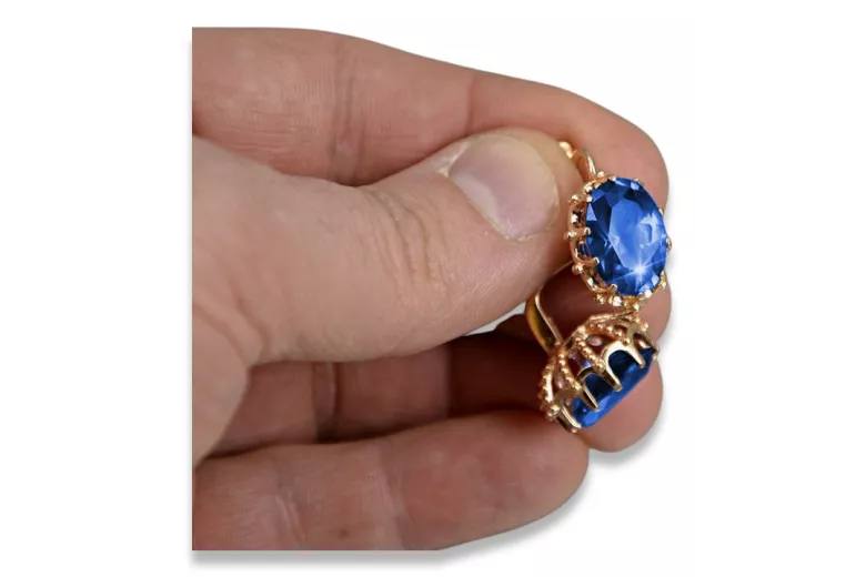 Vintage rose pink 14k 585 gold alexandrite sapphire vec079 Vintage Vintage rose pink 14k 585 gold alexandrite sapphire vec079 Vintage