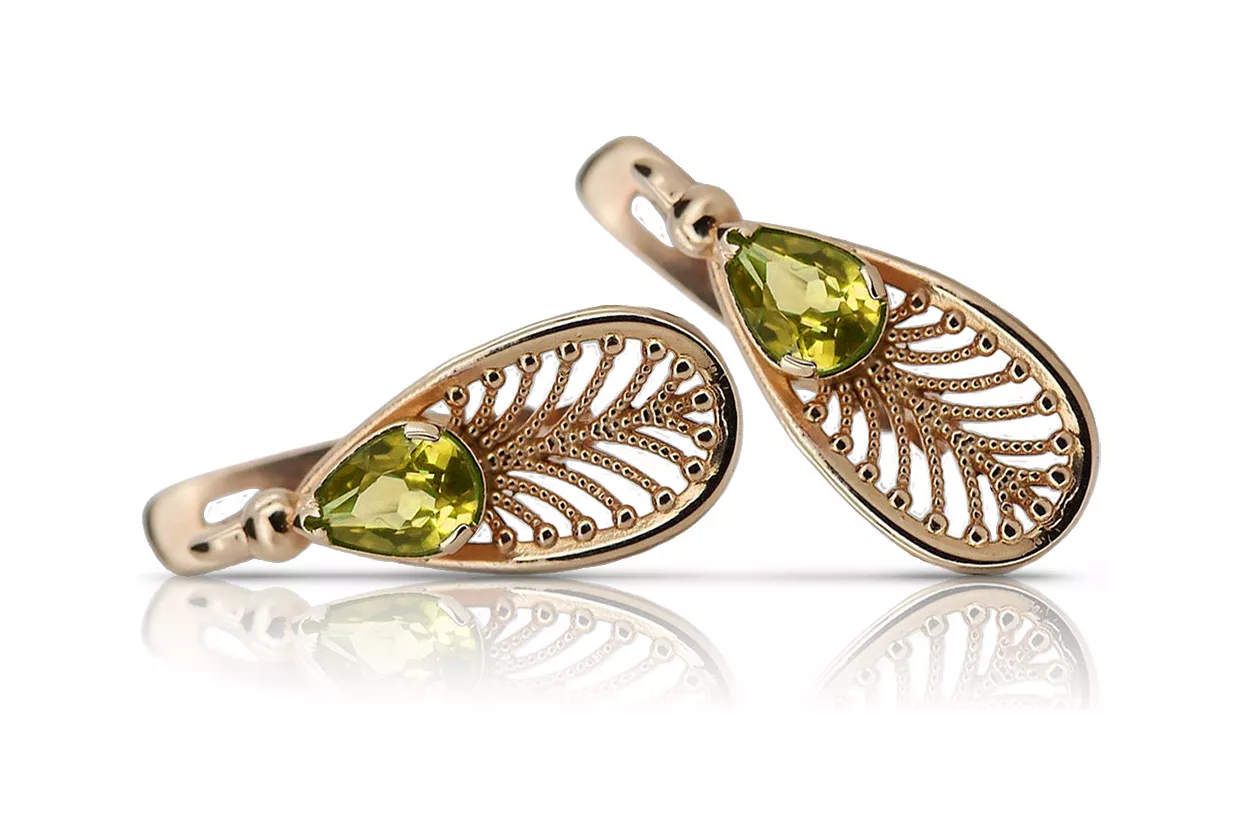 copy of Boucles d’oreilles en or rose soviétique russe 14k 585 vec033 alexandrite rubis émeraude saphir ... copy of Boucles d’oreilles en or rose soviétique russe 14k 585 vec033 alexandrite rubis émeraude saphir ...