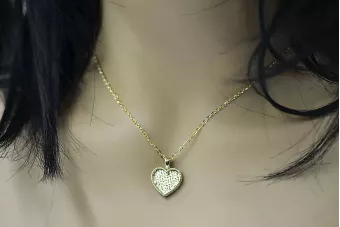 Золота кулон ★ Zlotychlopak.pl ★ Золота пробка 585 333 низька ціна