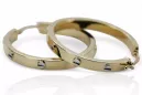 Pendientes de oro ★ https://zlotychlopak.pl/es/ ★ Muestra de oro 585 333 Precio bajo!