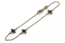 Bracelet en or rose jaune ★ russiangold.com ★ Gold 585 333 Prix bas
