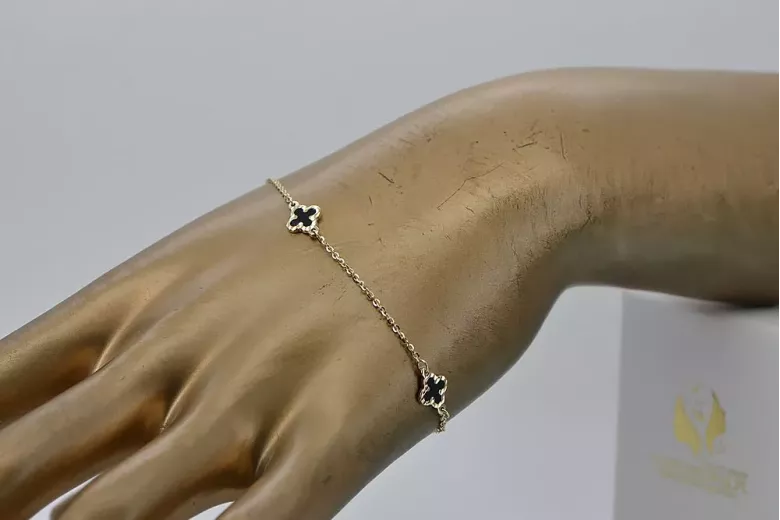 Bracelet en or rose jaune ★ russiangold.com ★ Gold 585 333 Prix bas
